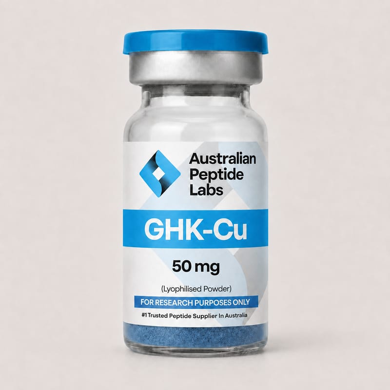 GHK-Cu 50mg research product — Australian Peptide Labs