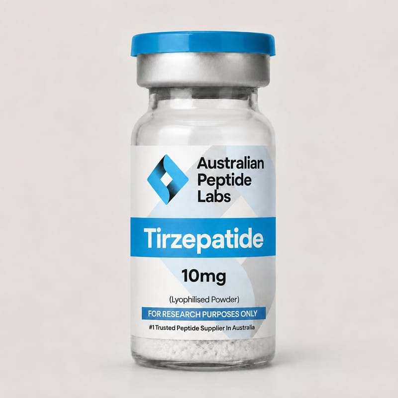Tirzepatide research product — Australian Peptide Labs